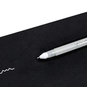 White gel highlight pen for artistic drawing, sketching, illustration and writing tasks.