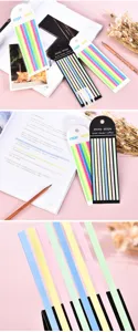 Morandi color PET sticky strips index tabs aesthetic cute page markers for books study office
