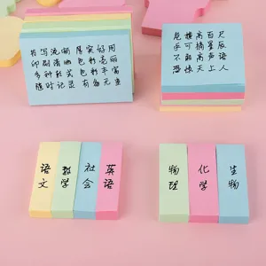 Foglietti adesivi colorati 76x76mm quadrato blocchetto memo carta cancelleria ufficio