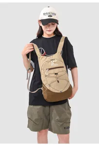 Outdoor foldable backpack waterproof travel sports daypack for hiking camping casual use.