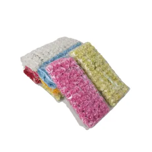 Conjunto de flores de rosas de espuma PE colorida para manualidades DIY y caja de regalo