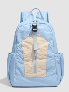 Casual Waterproof Nylon Backpack Large Capacity Foldable Outdoor Travel Hiking Sports School Backpack For Women Men