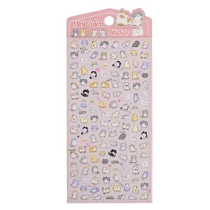3D cute mini cat stickers kawaii cartoon animal decorative puffy stickers for kids craft