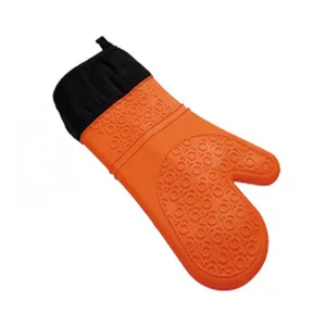 Silikon Ofenhandschuh hitzebestaendig Kueche Backen Handschuh mit rutschfester Struktur.
