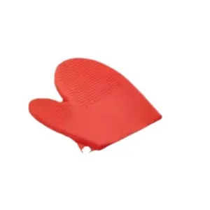 Roter Silikon Mini Ofenhandschuh hitzebeständig Küche Backen Verbrühungsschutz Handschuh