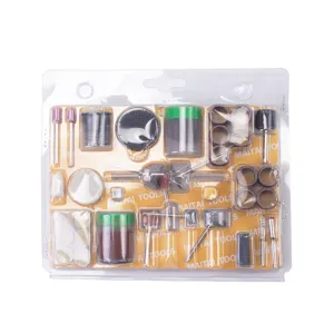 Kit d'accessoires de 105 pièces pour outil rotatif meulage polissage ponçage ponceuse