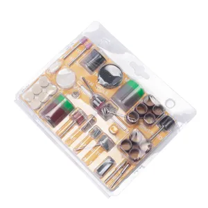 Kit d'accessoires d'outils rotatifs 105 pcs bandes de ponçage meules de polissage meuleuse