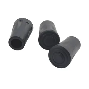 Rubberen beschermdopjes voor wandelstokken en trekking stokken accessoires onderdelen.