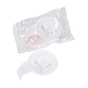 Weißer Eiweißtrenner aus Kunststoff mit Schüsselclip-Design, praktisches Küchenhelfer-Set.