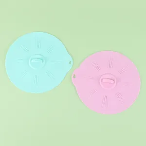 Household Silicone Fresh Keeping Lid Kitchen Sealing Cover Food Grade Reusable Bowl Pot Cover Lid