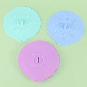 16cm silicone fresh keeping lid kitchen tool multi color food cover seal set main image