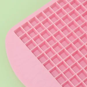160-Gitter Silikon Eiswürfelform, flexible kleine Eismaschine für Küche und Gefrierschrank.