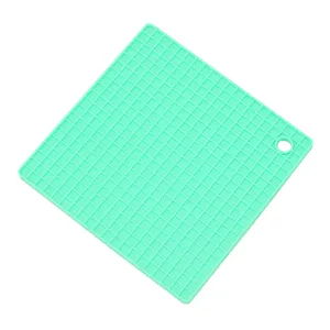 Silikon Hitzeisolierung Matte quadratisches Gitter Tischunterlage Kueche Backen Untersetzer