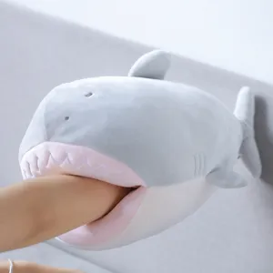 Schattige Haai Pluche Speelgoed Knuffeldier Kussen Zachte Pop Slaapmaatje Cadeau Voor Meisjes