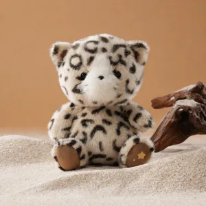 Jolie mini peluche de leopard mignon animal en peluche douce poupee cadeau pour amie
