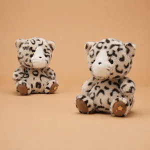 Mignon jouet en peluche léopard douce poupée chat imprimé animal en peluche cadeau pour fille