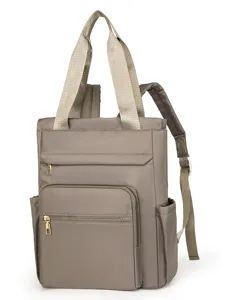 Women Oxford Cloth Backpack Casual Business Travel Laptop Bag Large Capacity Tote Shoulder Bag
