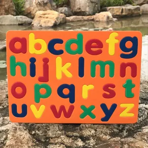 Kids magnetic foam alphabet puzzle board educational toy for toddler spelling learning tool.