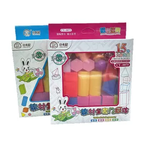 Bambini 3D Geometria Modelli Giocattolo Educativo Set 15 Pezzi Apprendimento Matematica