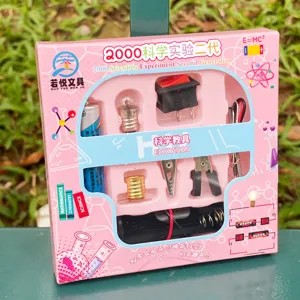 Kit d'expériences scientifiques pour enfants jouet éducatif de circuit électronique DIY
