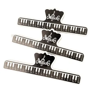 Piano keyboard sheet music clip large music book holder student practice musical accessory
