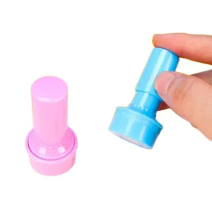 Kinder Uhr Stempel Lernspielzeug Kindergarten Zeit Lehrbehelf Kunststoff Stempel Set