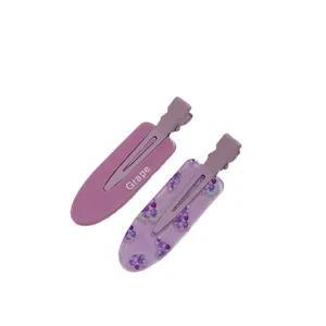 Summer juice series sweet candy color no crease hair clips set for women fashion styling