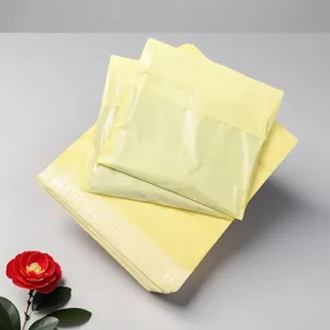 Thickened Yellow Courier Bags Waterproof Plastic Mailing Envelopes Self Sealing Shipping Bags For Clothing Logistics Packing