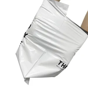 Buste di spedizione in plastica bianca spessa impermeabili imballaggio vestiti sacchetti corriere.