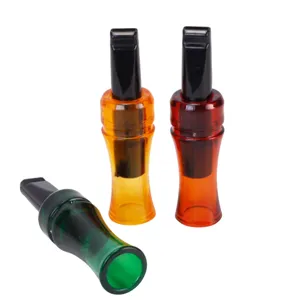 Outdoor bio-simulation crow call whistle set, plastic hunting duck whistle for outdoor sports.