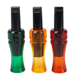 Outdoor bionic crow hunting whistle, translucent acrylic crow call decoy, 3-color set