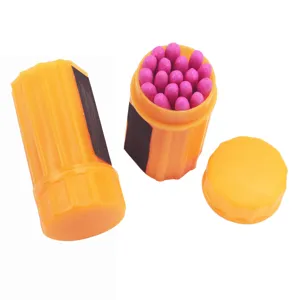 Waterdichte nood survival luciferdoos draagbare buiten brandstarter container set