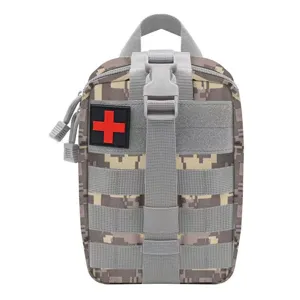 Borsa medica tattica mimetica kit pronto soccorso outdoor sopravvivenza zaino MOLLE