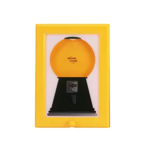Distributeur de bonbons cadre photo mural, boîte de rangement en plastique créative pour déco.