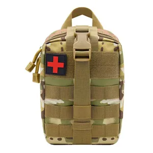 Borsa medica tattica mimetica MOLLE marsupio multiuso per campeggio escursionismo