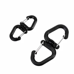Outdoor 360 graden draaibare karabijnhaak S haak draagbare multifunctionele rugzak gesp camping