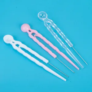 DIY Perler Perle Cueillette Aiguille Outil d'Artisanat Plastique Multi-Fonctionnel Perle Cuillère Pince Pinces Accessoires Faits Main