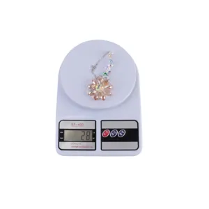 Crystal suncatcher flower car pendant rainbow maker window hanging decoration 28g