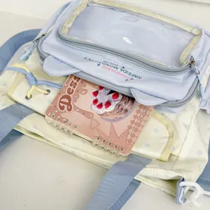 Bolso escolar estilo japonés dulce estudiante ligero gran capacidad bolso de hombro