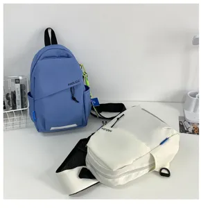 Sac à dos de poitrine décontracté et léger pour sport en plein air et usage quotidien