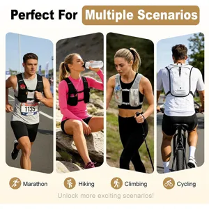 Ultra-lightweight cross-country running backpack, perfect for marathon, hiking, and cycling.