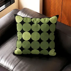 Cojín decorativo geométrico vintage americano, funda de cojín de sofá suave y cómoda.