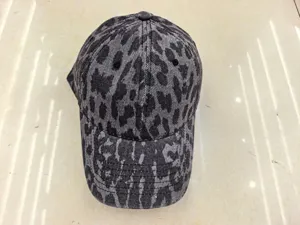 Women's Fashion Leopard Print Baseball Cap Summer Sun Hat Korean Style Casual Hat