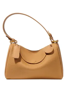 Bolso de hombro de cuero genuino de alta calidad elegante bolso boston para mujeres.