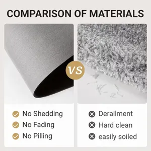 Christmas non-slip absorbent floor mat carpet for living room bathroom holiday decor.
