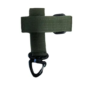 Clip per Guanti Tattica Moschettone in Nylon Cinghia di Stoccaggio per Guanti Multiuso per Esterni Fibbia Sospesa