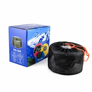 Outdoor camping cookware set portable aluminum pot and kettle with mesh bag DS-308
