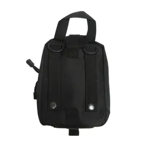 Black tactical medical pouch MOLLE accessory bag outdoor multi-functional survival pack new