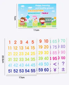 Kinder Mathe Mnemotechnik Berechnung Karte Set mit Box, fruhe Lernspielzeug fur Kinder.