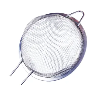 Stainless steel fine mesh kitchen strainer oil filter colander for food draining
